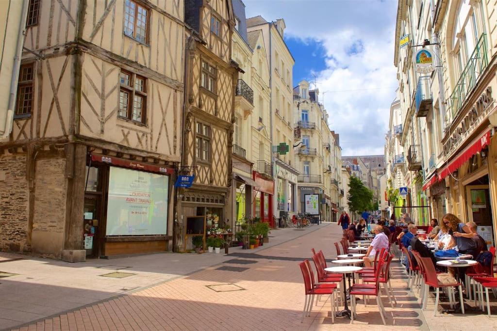 Angers Centre- Gare - Chateau - Duplex 2 Chambres Exteriör bild