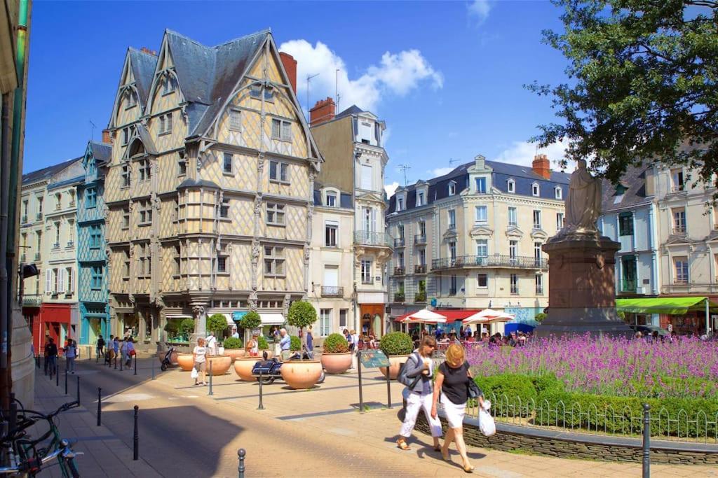 Angers Centre- Gare - Chateau - Duplex 2 Chambres Exteriör bild